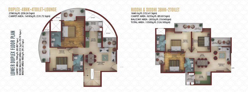 UPPER DUPLEX FLOOR PLAN